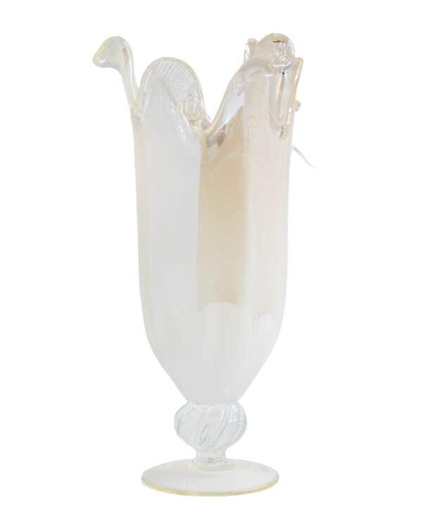 white candle holder